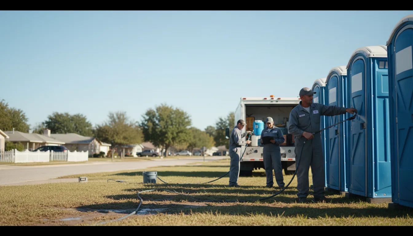 Long-Term Portable Toilet Rental in Covington, GA near me